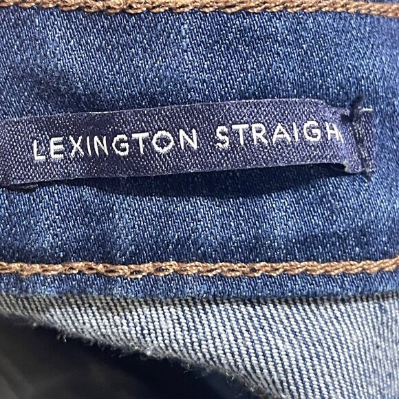 Charter Club Jeans Lexington Straight Medium Wash Size 14 Stretch - Picture 4 of 6